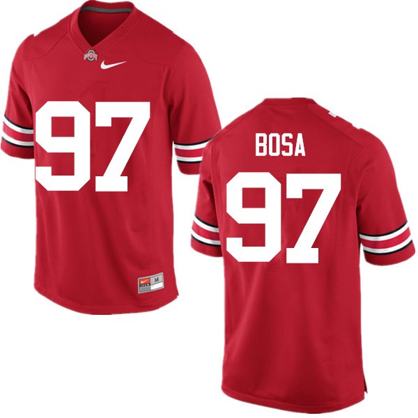 Ohio State Buckeyes #97 Nick Bosa Men Stitched Jersey Red